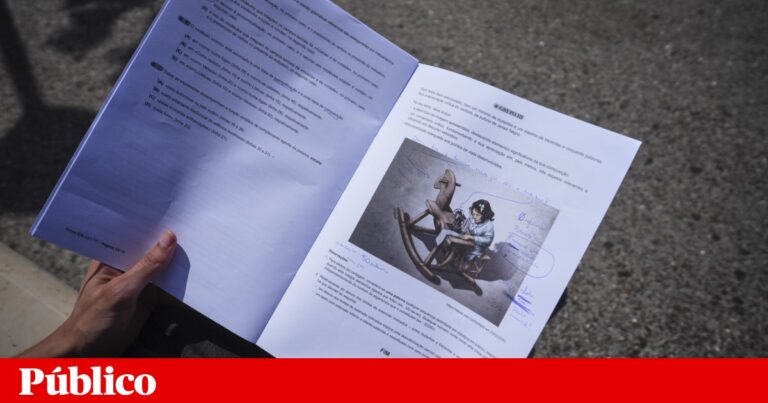 Questão do exame de Português do 12.º ano é igual à de livro de preparação para a prova – Público